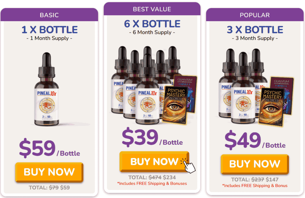 Pineal 10x Review | Activate Your Third Eye Safely, Official 6 Pineal 10x Order