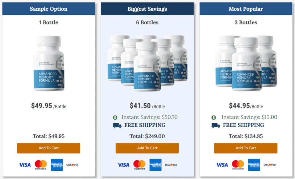 Advanced Memory Formula Exposed: Real Brain Results or Hype? 4 AdVanced Memory Formula - Price